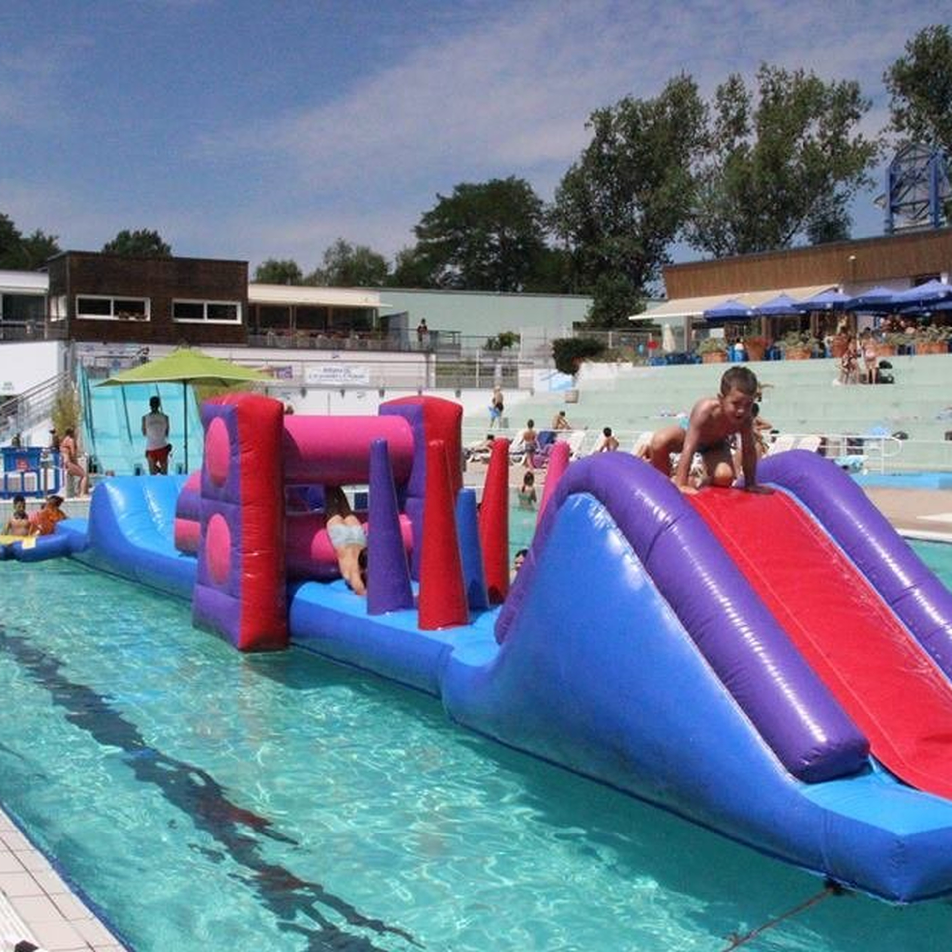 Piscine en fête