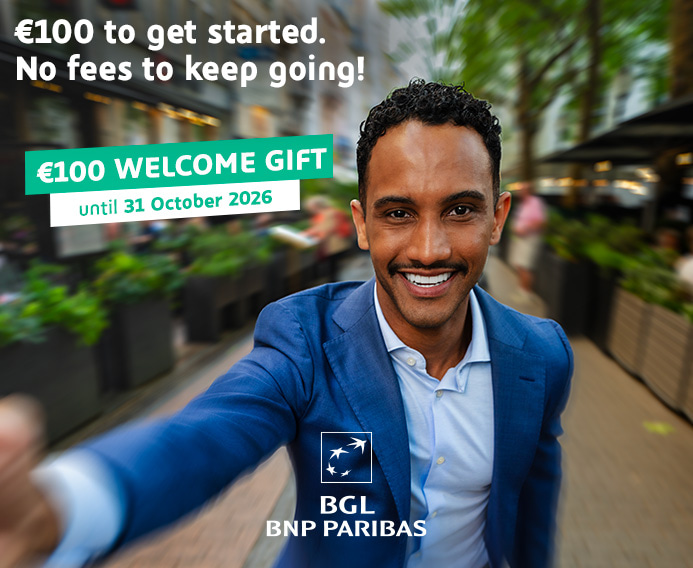 €100 + 1 YEAR FREE ACCOUNT HANDLING: THAT’S A GREAT START!