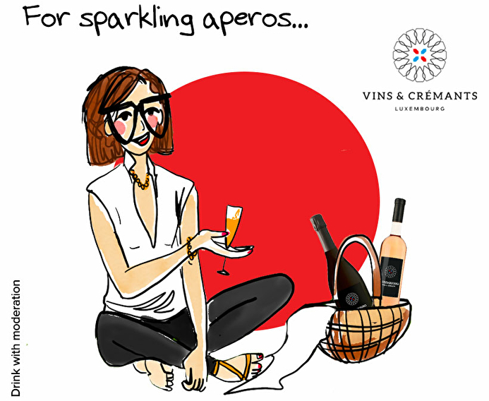 FOR SPARKLING APERITIFS