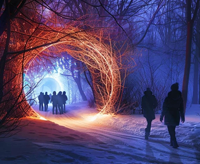 Step through the winter gateway