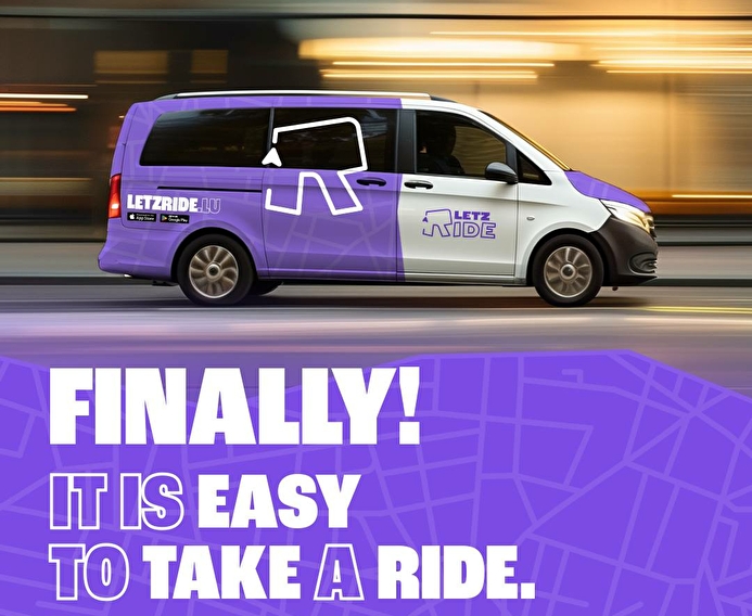 The new service for your journeys throughout Luxembourg
