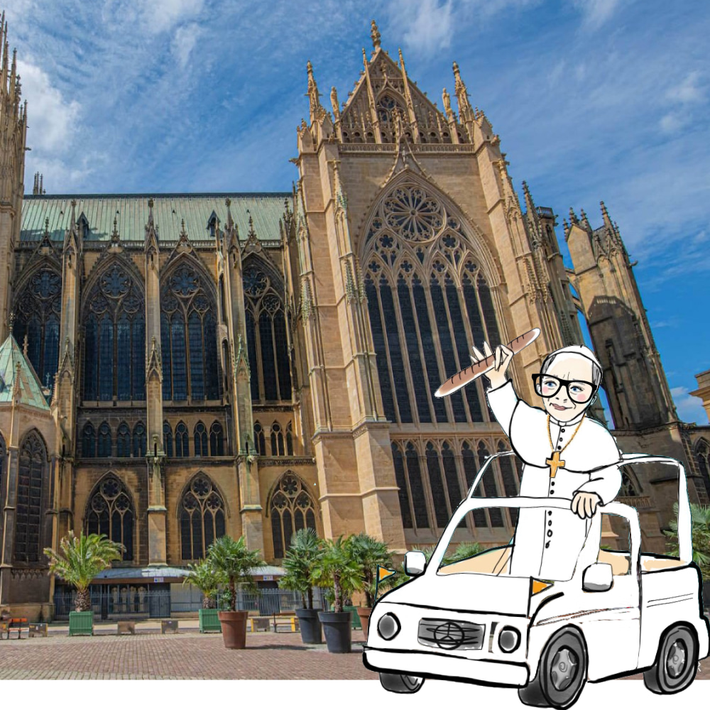 Pope Leo XIV in Metz: the schedule for his visit and the best places to see him