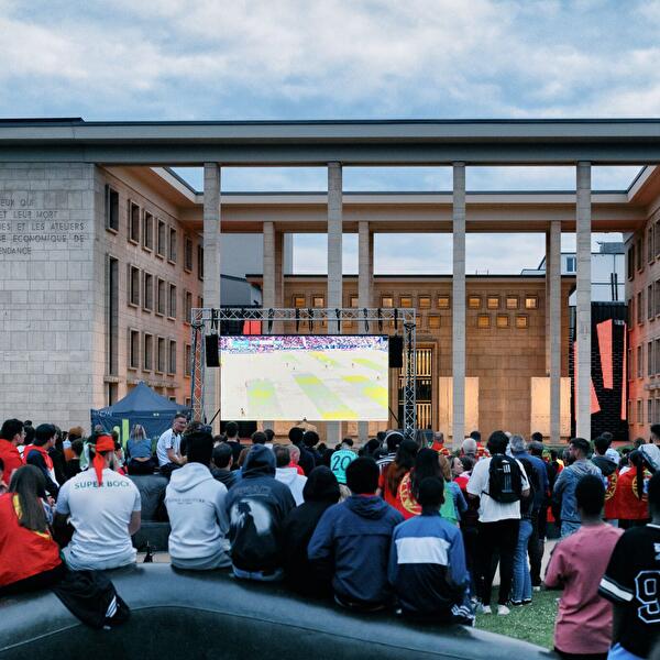 Diffusion publique de la Coupe du monde FIFA
